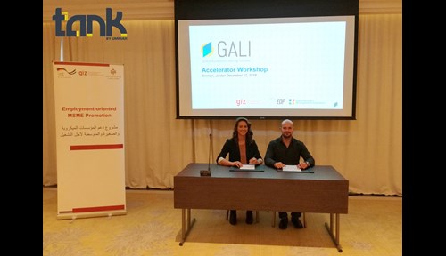 Umniah’s Entrepreneurship and Innovation Incubator, The Tank, Signs a Memorandum of Understanding with the Global Accelerator Learning Initiative (GALI)