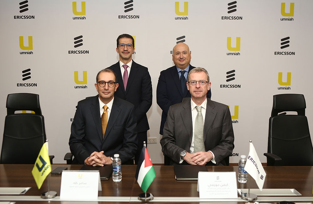 Umniah and Ericsson launch first phase of 5G in Jordan