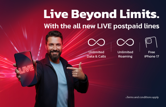 Umniah by Beyon introduces new “LIVE” postpaid plans in Jordan, offering full unlimited benefits, free 5G access, and iPhone 17 with top tiers