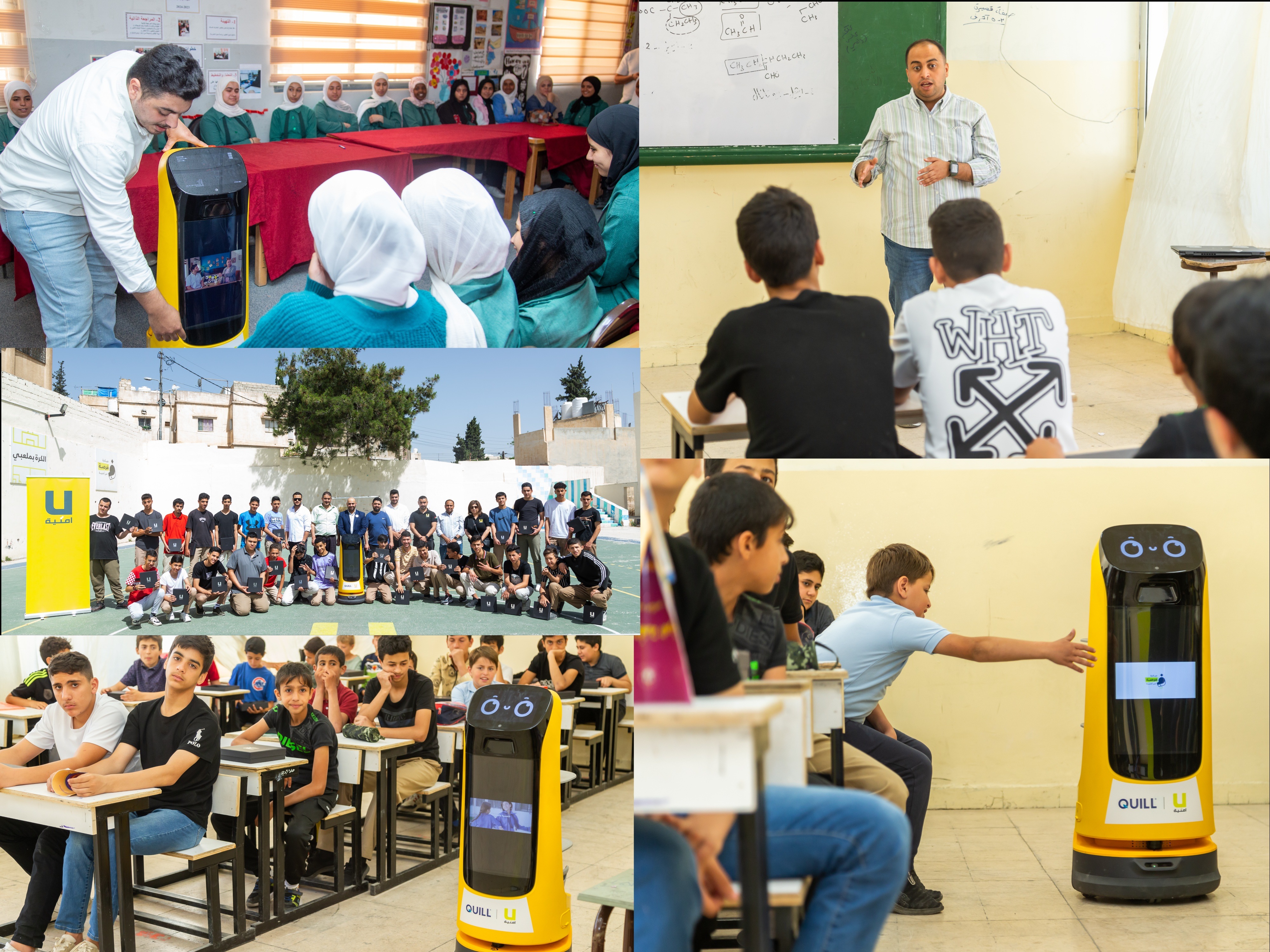 As part of “Forsa” Initiative and in Partnership with Quill Umniah Launches Interactive Campaign to Educate 7,000 Students About AI, Robotics, and 5G