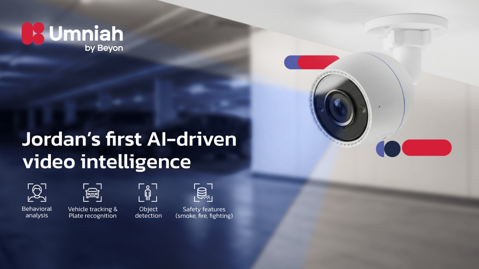 AI-Powered Managed Video Surveillance Service (VSaaS) Serving Organizations Introduced in Jordan for the First Time by Umniah