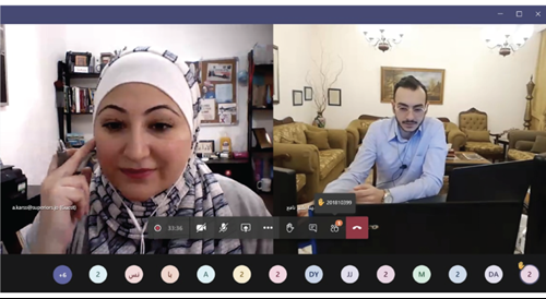The Tank and Al-Ahliyya Amman University Hold a Virtual Design Thinking Online Session