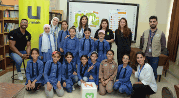 Umniah and RHAS Hold Health Awareness Event at Nahawand Elementary Co-Ed School in Zarqa