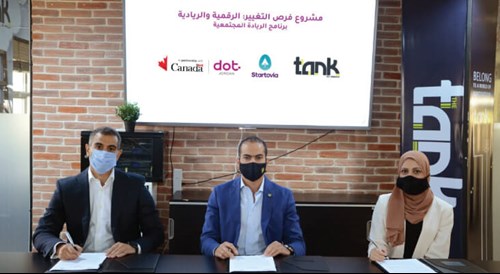 Umniah Signs a MoU with Dot Jordan and Startovia to Help Entrepreneurs Launch Digital and Entrepreneurial Projects