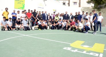 Umniah Inaugurates the Playground of Al-Fateh Secondary School for Boys in Jabal Al-Taj and Closes Out its Tele Match Activities